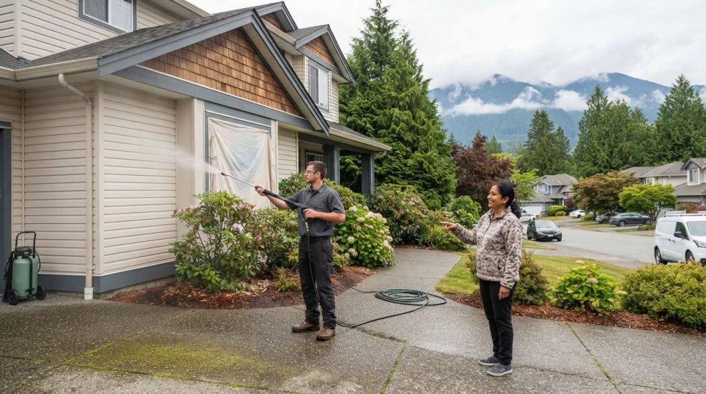 2026 Guide: How Much to Pressure Wash a House in Maple Ridge