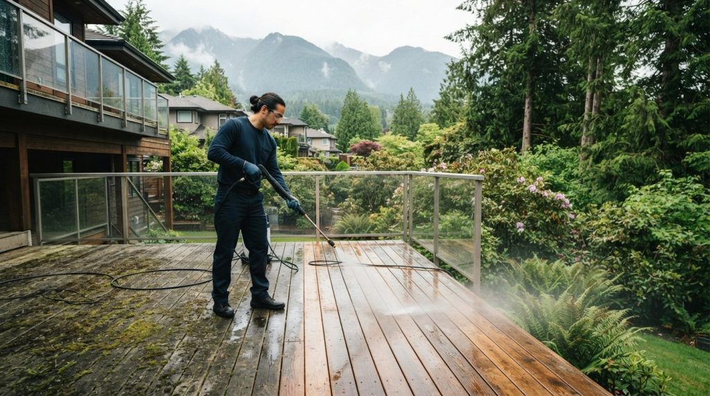 A 2026 Guide to Professional Deck Cleaning Coquitlam Services