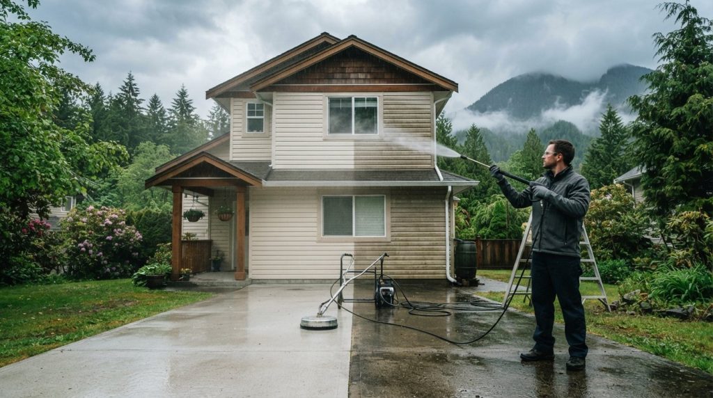 A Seasonal Guide to Pressure Washing Fraser Valley Properties