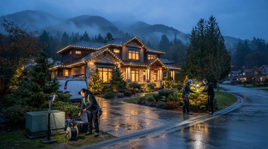 Christmas Light Installation in the Lower Mainland: A 2026 Homeowner’s Guide