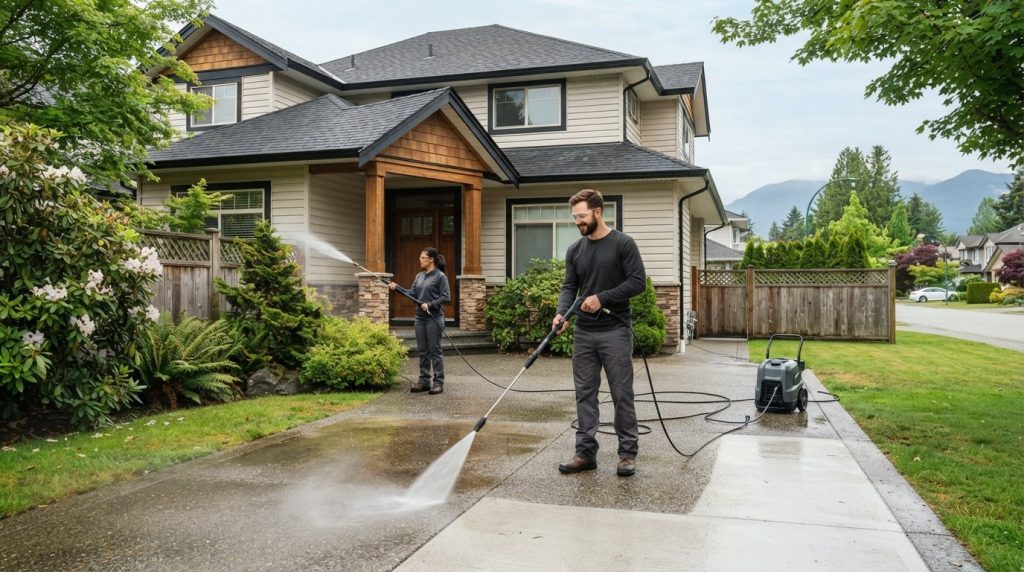 Pressure washing Surrey BC: 2026 service rates and booking process