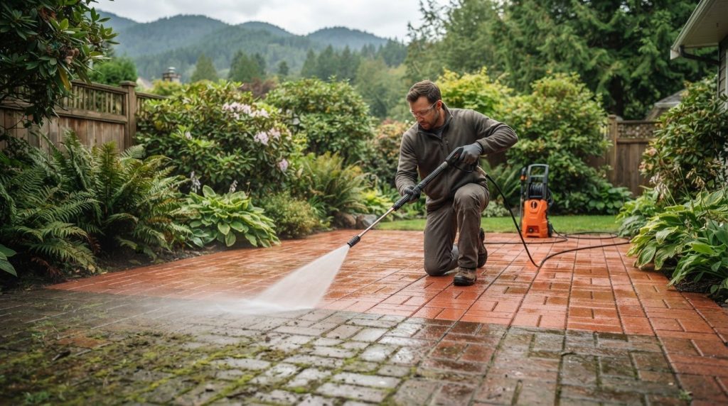 Brick Patio Power Washing in Coquitlam: What It Costs
