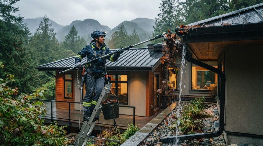 Professional Eavestrough Cleaning in Port Moody: Protect Your Home from Rain